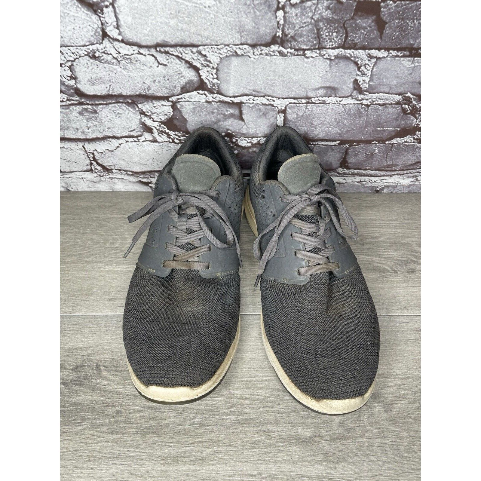 Other Cuater Gray Knit Fabric Lightweight Spikeless Golf Shoes Men Size US 11 / EU 44 - 15 Thumbnail