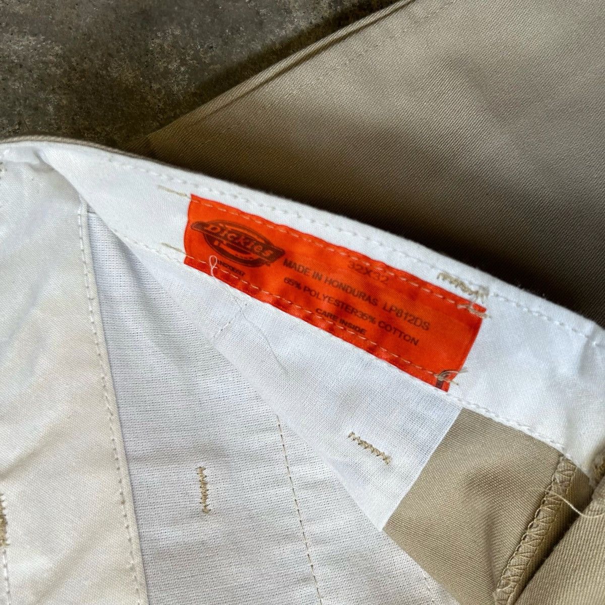 Dickies Dickies Beige Chino Pants Size US 32 / EU 48 - 3 Thumbnail