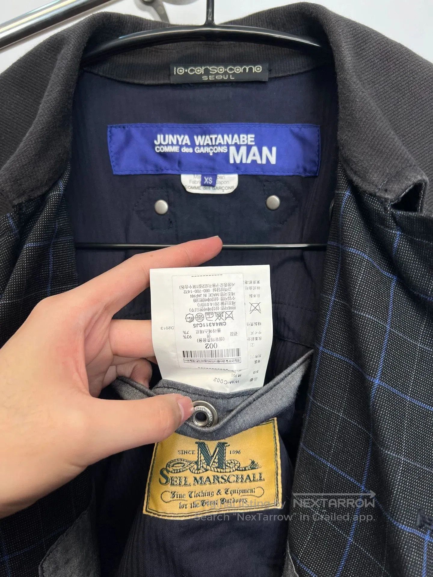 Junya Watanabe Black Checkered Double. Size US XS / EU 42 / 0 - 9 Thumbnail