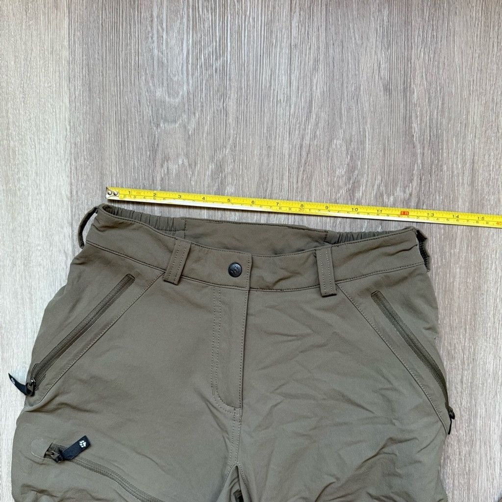 Jack Wolfskin Jack Wolfskin Green Track Pants with Durable Fabric Size 27" / US 4 / IT 40 - 4 Thumbnail