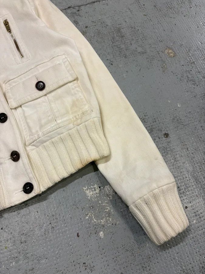 Gucci SS2007 Gucci Cream Madonna Multi-Pocket Bomber Jacket Size S / US 4 / IT 40 - 8 Thumbnail