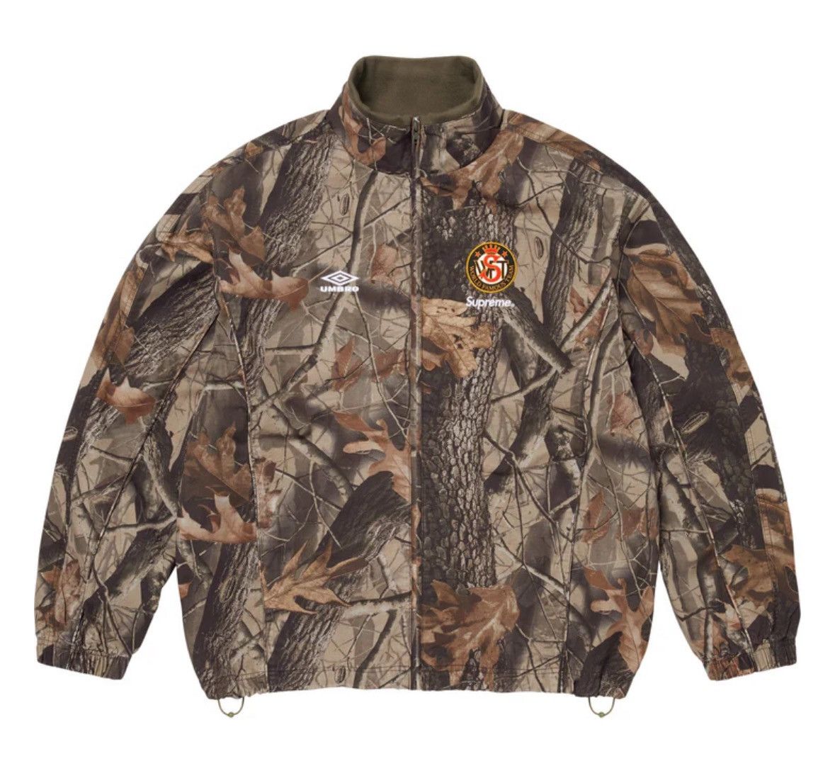 Supreme × Umbro Supreme Umbro Cotton Ripstop Track Jacket Realtree Camo L Size US L / EU 52-54 / 3 - 1 Thumbnail