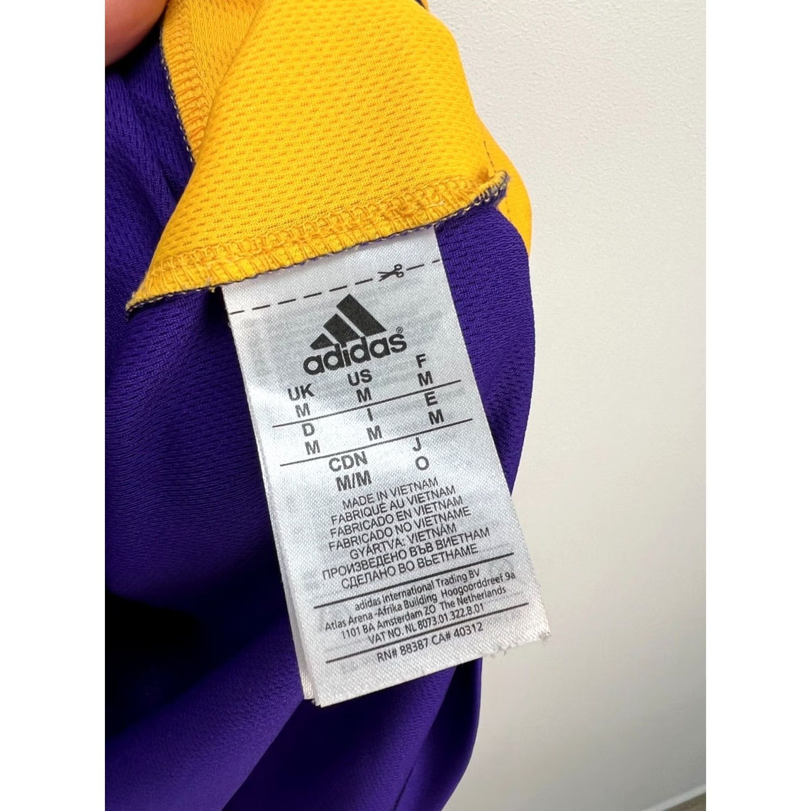 Adidas adidas Lakers Jersey Shirt Sleeveless M Purple 2012-13 Howard #12 Mens T-Shirt Size US M / EU 48-50 / 2 - 6 Thumbnail