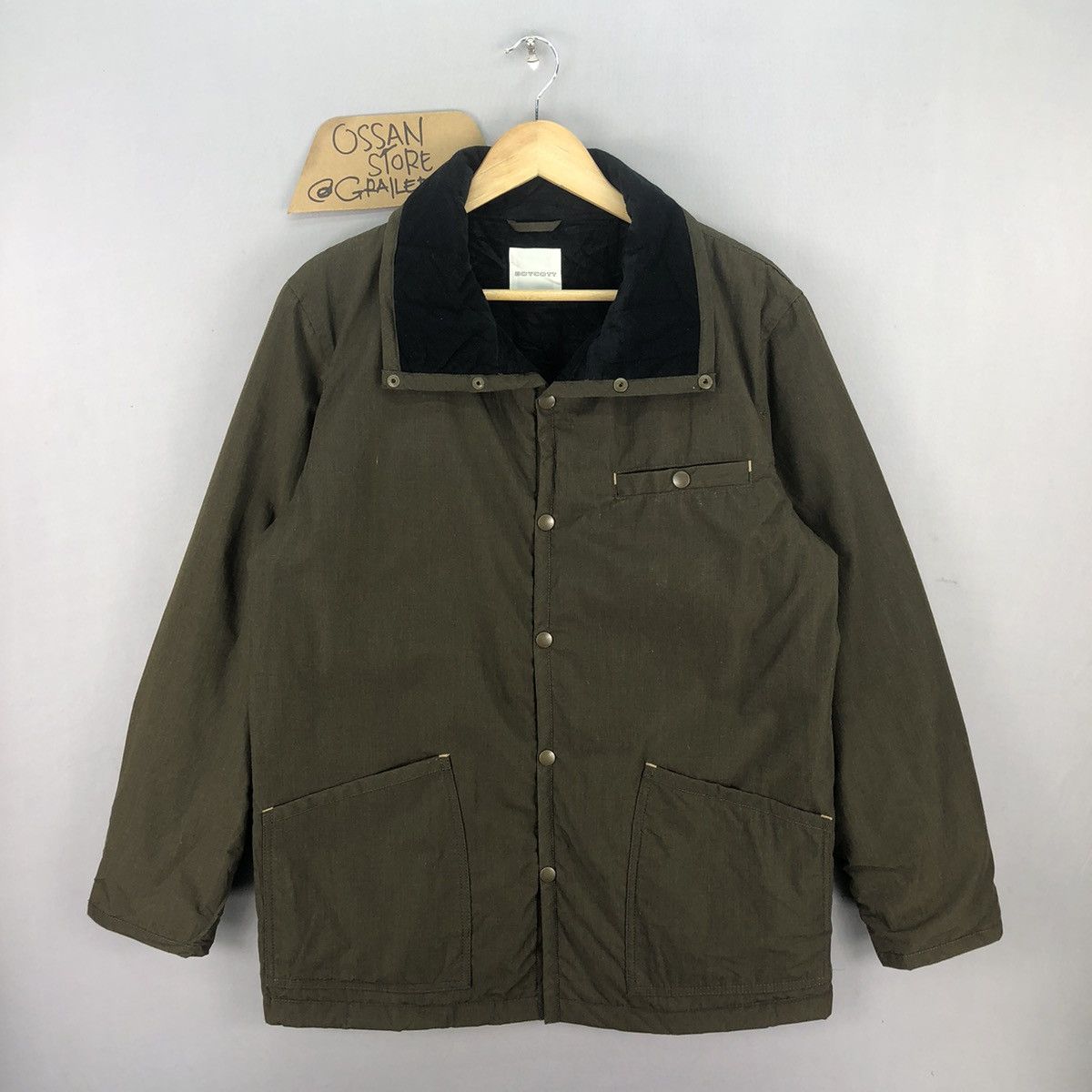 PPFM Vintage 00’s Boycott High Neck Padded Chore Jacket Size US L / EU 52-54 / 3 - 1 Thumbnail