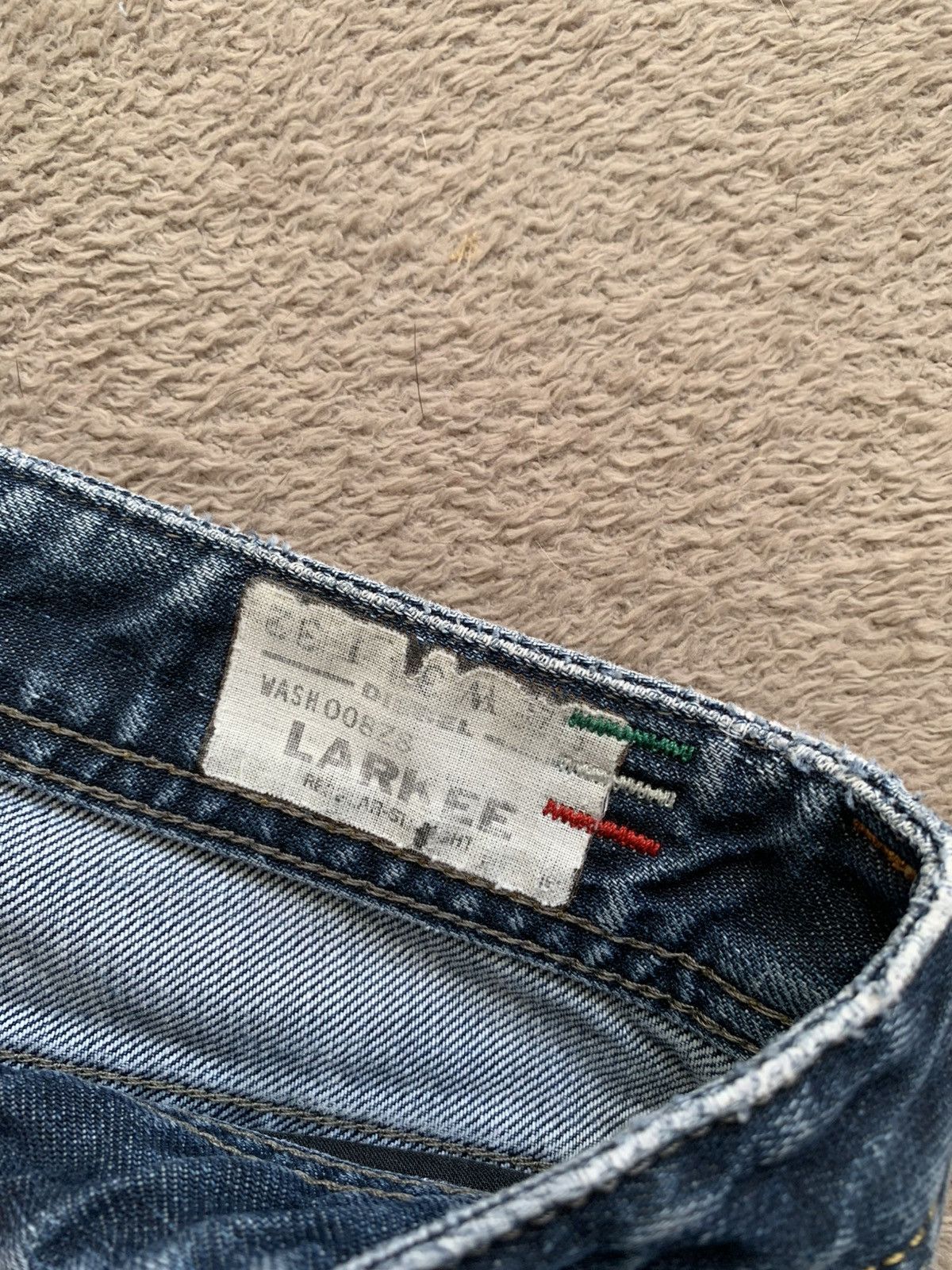 Diesel × If Six Was Nine × Le Grande Bleu (L.G.B.) Diesel Larke Straight Mudwash Jeans LGB Ifsixwasnine vibe Size US 32 / EU 48 - 5 Thumbnail