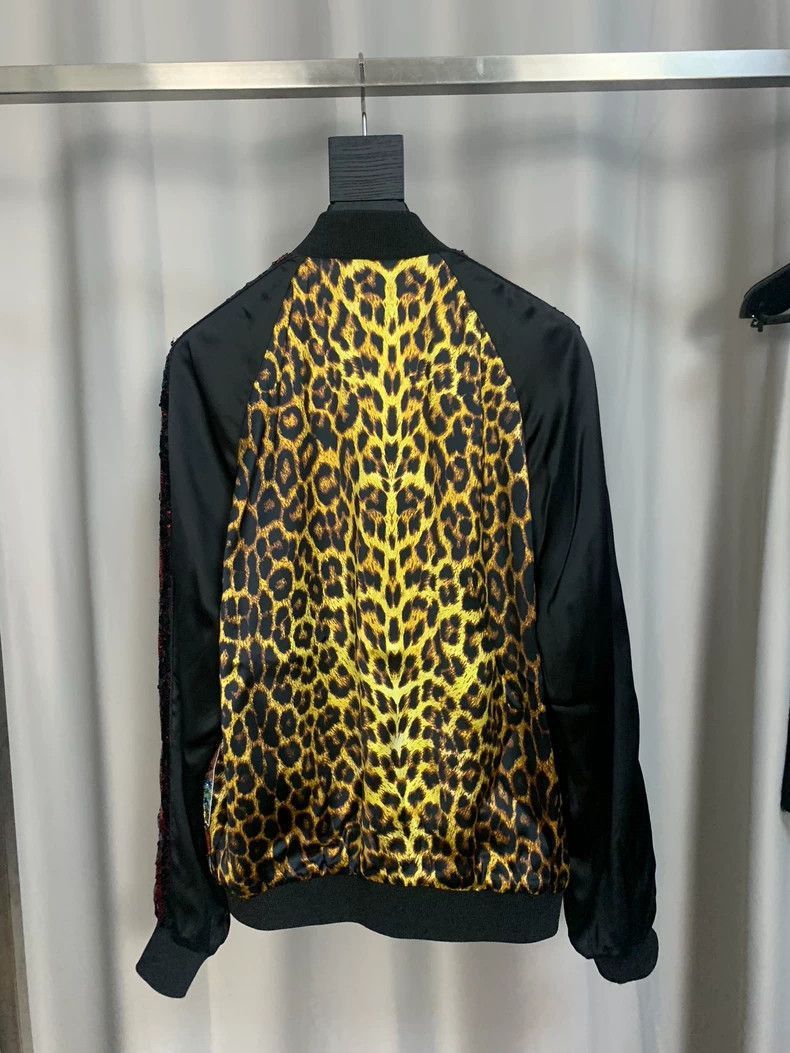 Saint Laurent Paris Saint Laurent Paris Cartoon Embroidered Splicing Jacket-250 Size US M / EU 48-50 / 2 - 2 Thumbnail