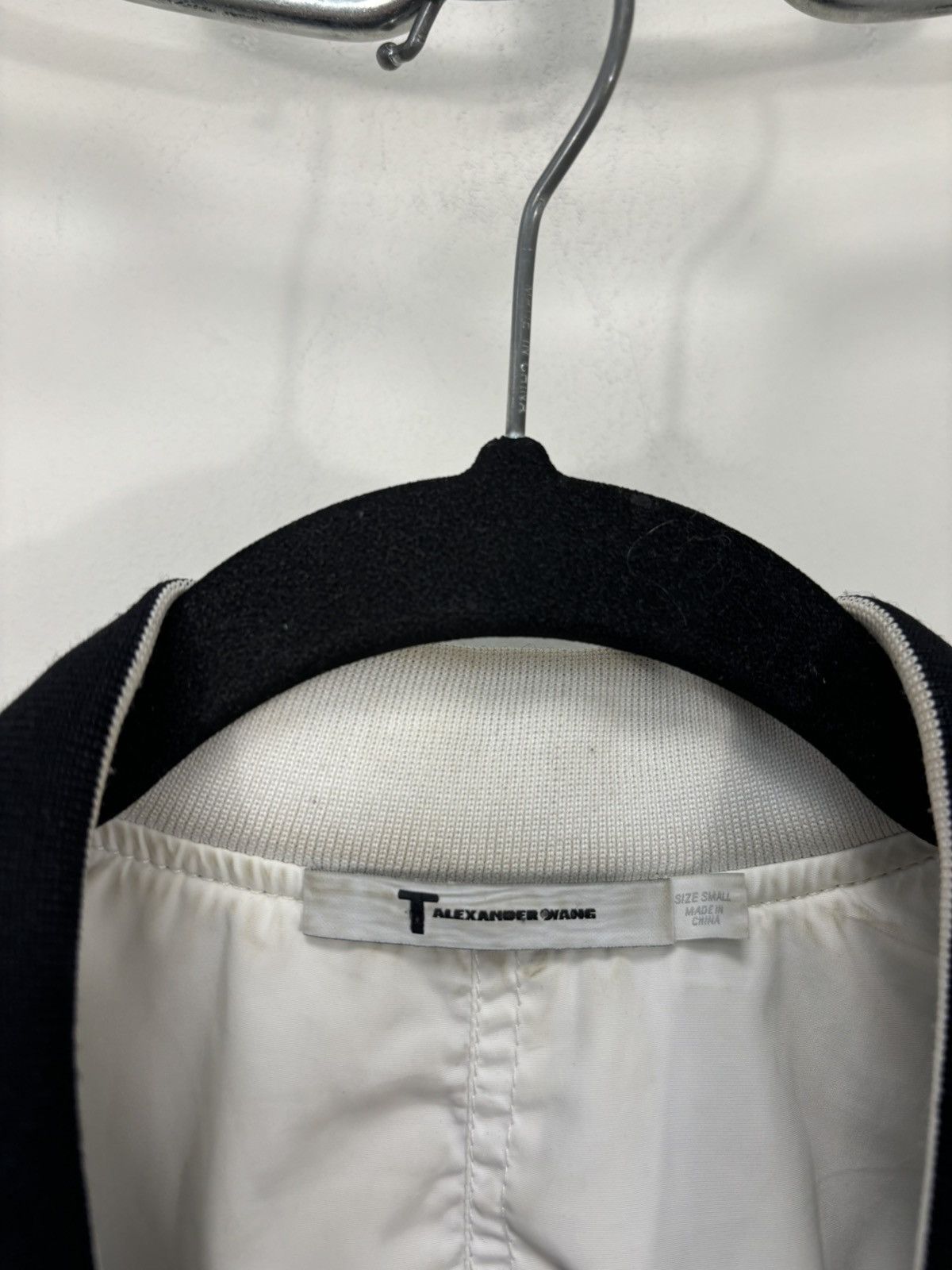 T by Alexander Wang T By Alexander Wang Black/White Luxury Hype Bomber Jacket Size S / US 4 / IT 40 - 12 Thumbnail
