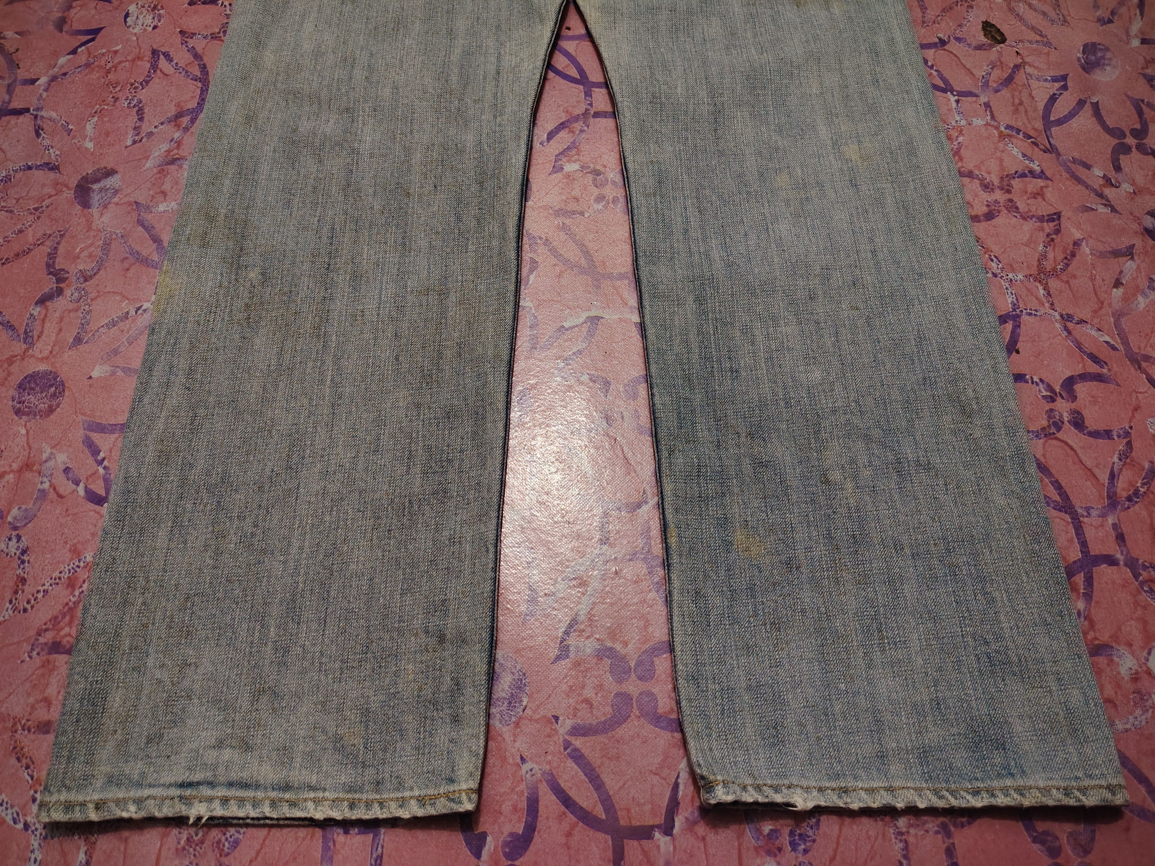 MasterPiece Vintage Japanese MASTERPIECE distressed denim Jeans Size US 34 / EU 50 - 14 Thumbnail