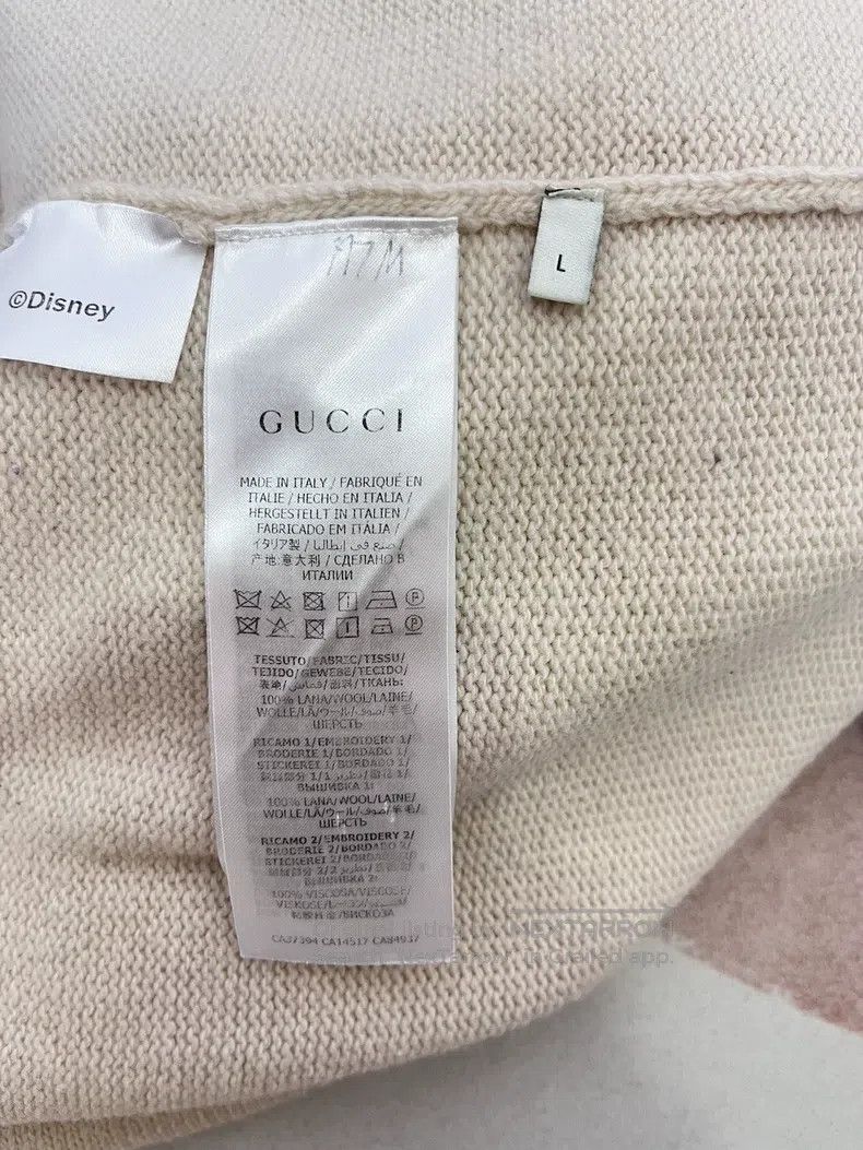 Gucci Gucci Mickey Mouse knitted sweater Size US L / EU 52-54 / 3 - 6 Thumbnail