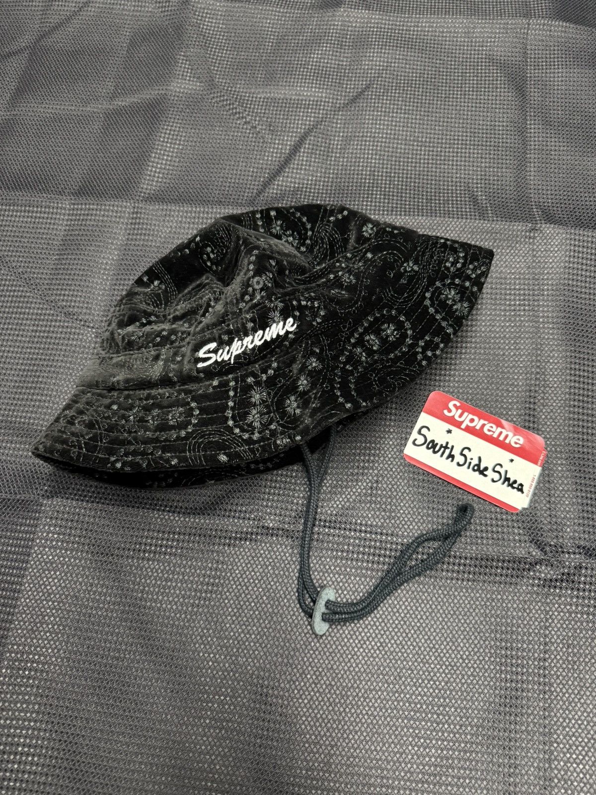 Supreme Velvet Paisley Boonie (FW23) Size ONE SIZE - 1 Thumbnail