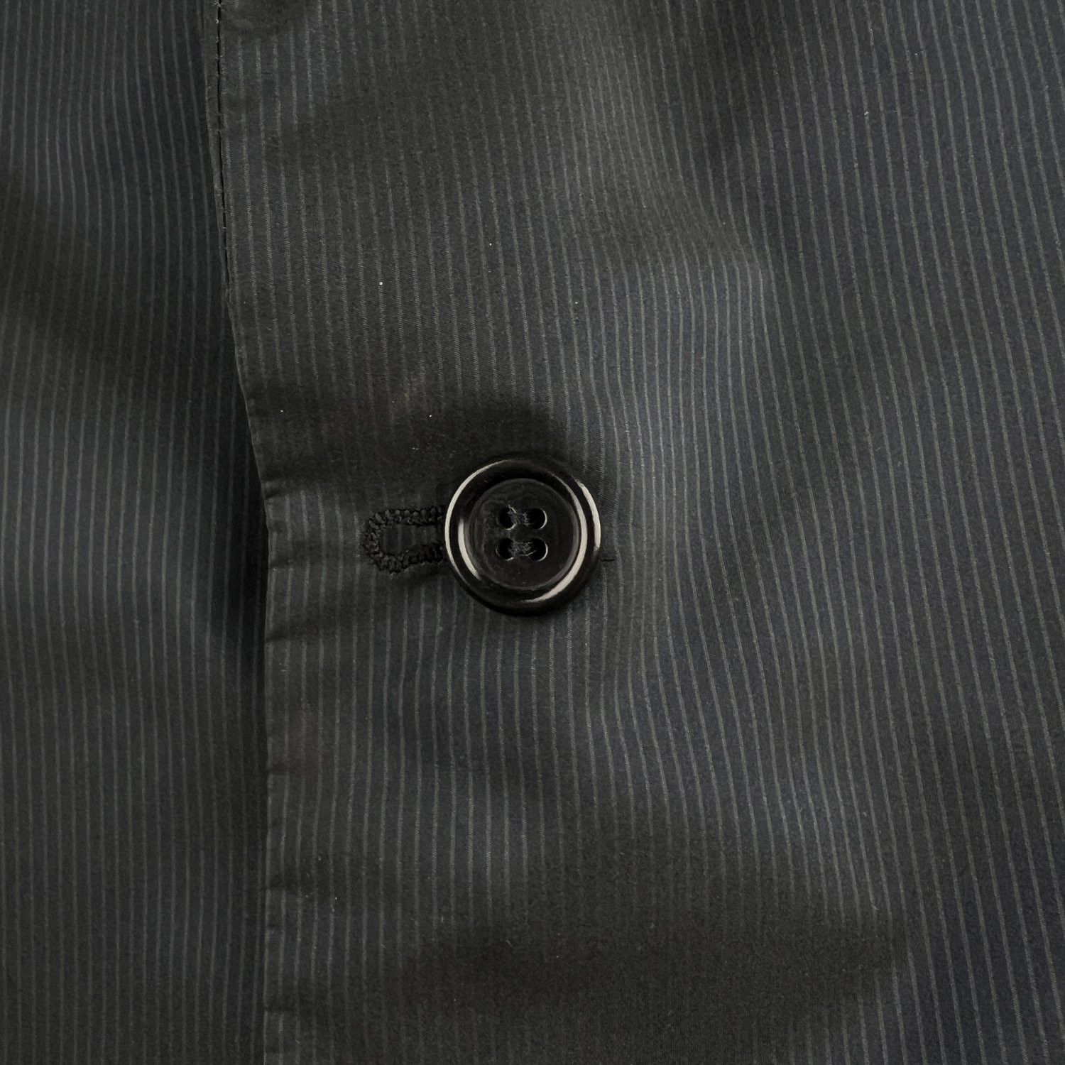 Prada Prada Tiny Pinstripe Navy Blazer Size 50S - 5 Thumbnail