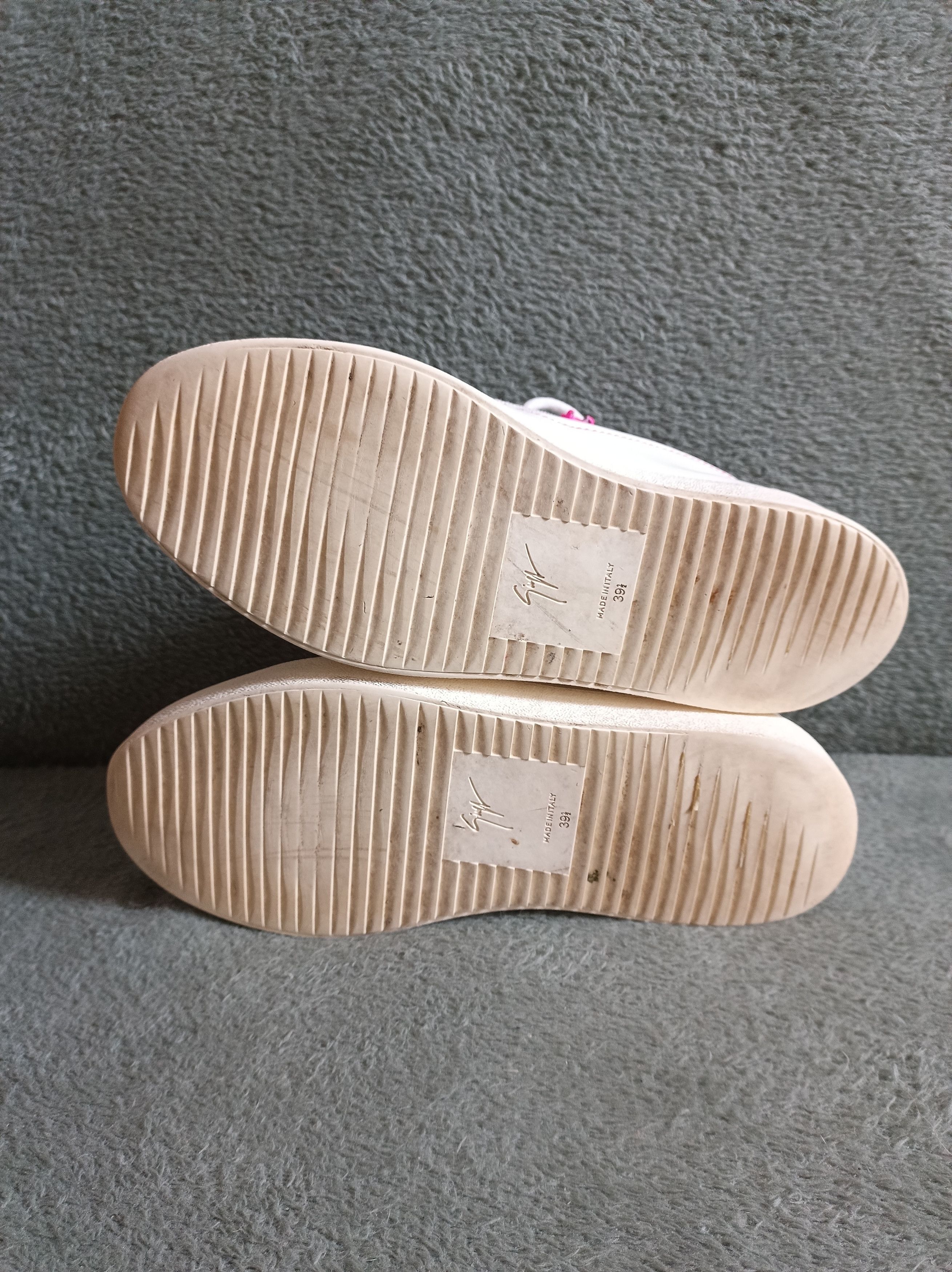 Giuseppe Zanotti Giuseppe Zanotti Gail Contrasting Sneakers Leather Size 39.5 Size US 9.5 / IT 39.5 - 14 Thumbnail
