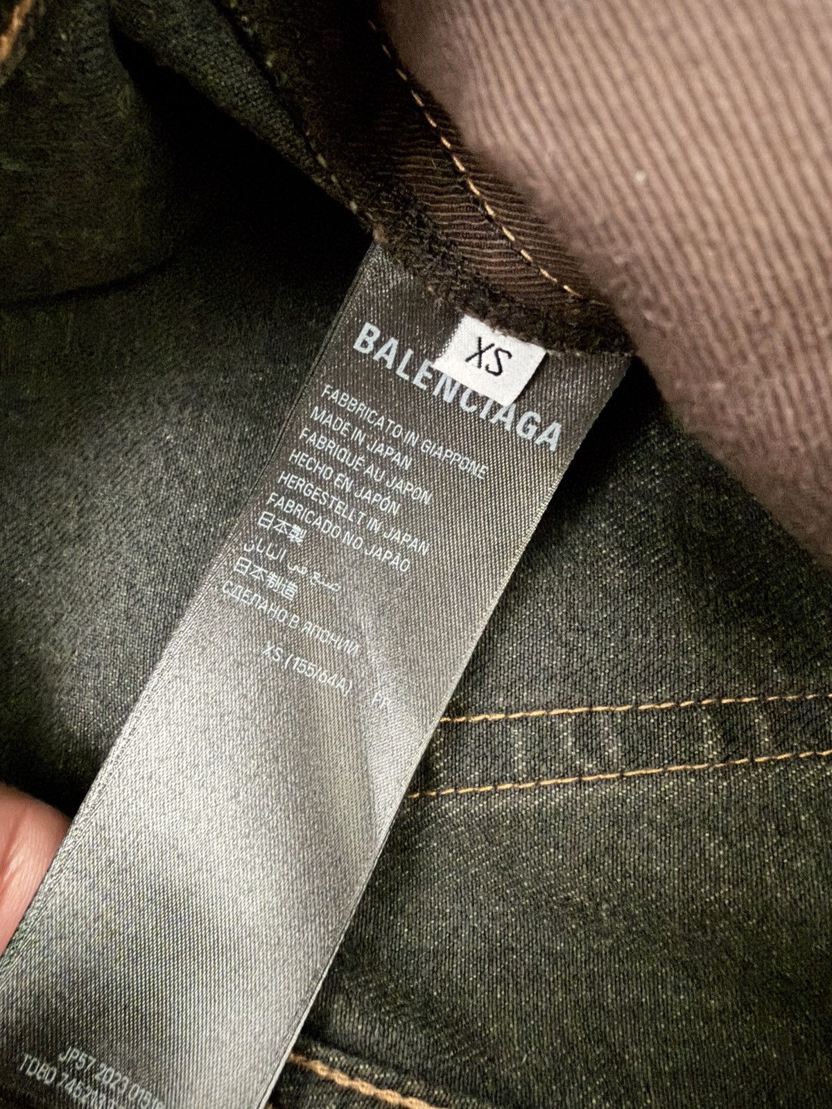 Balenciaga unisex japanese denim Size US 31 - 6 Thumbnail