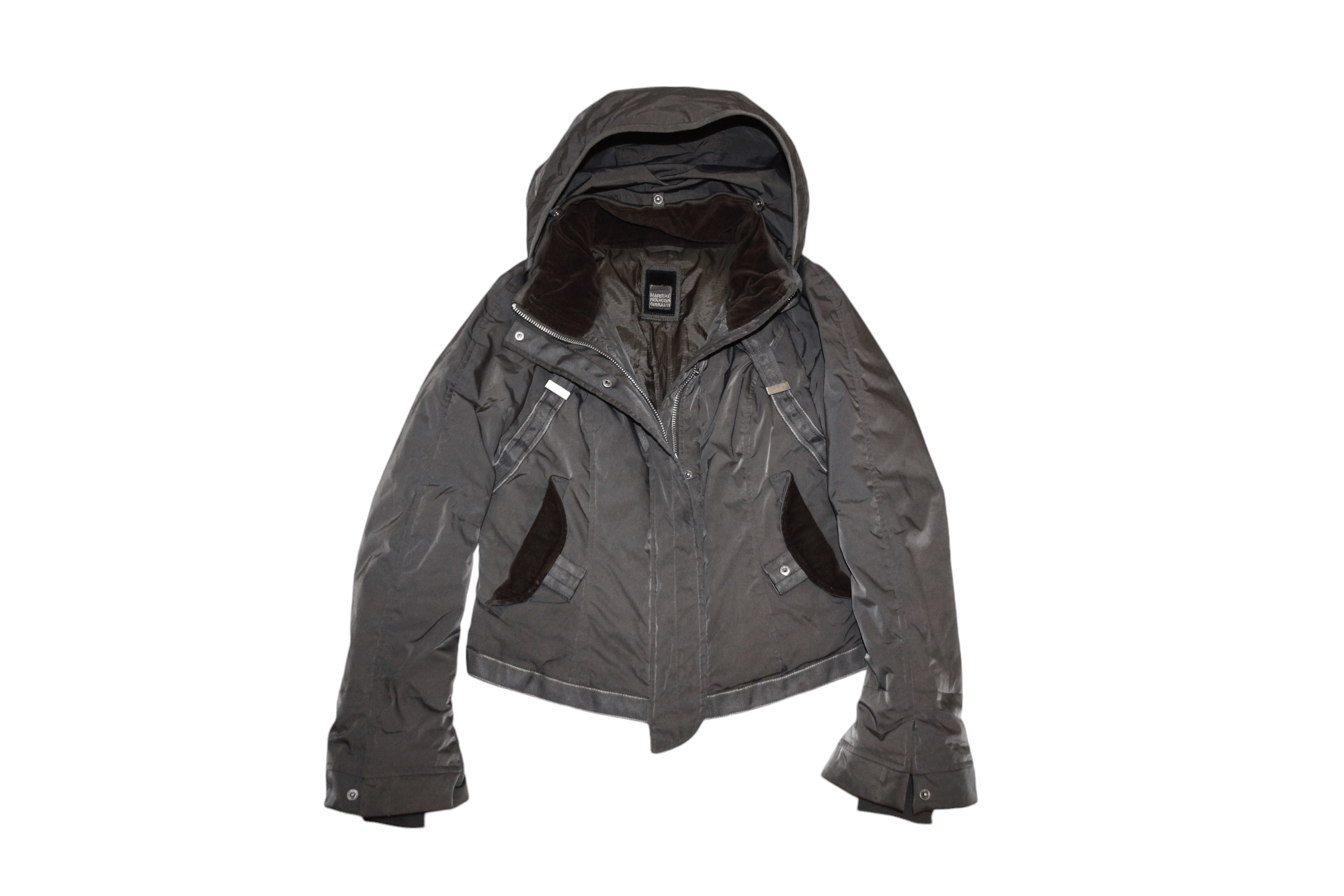 Marithe + Francois Girbaud VTG Marithé Francois Girbaud hooded bondage jacket Size US S / EU 44-46 / 1 - 12 Thumbnail