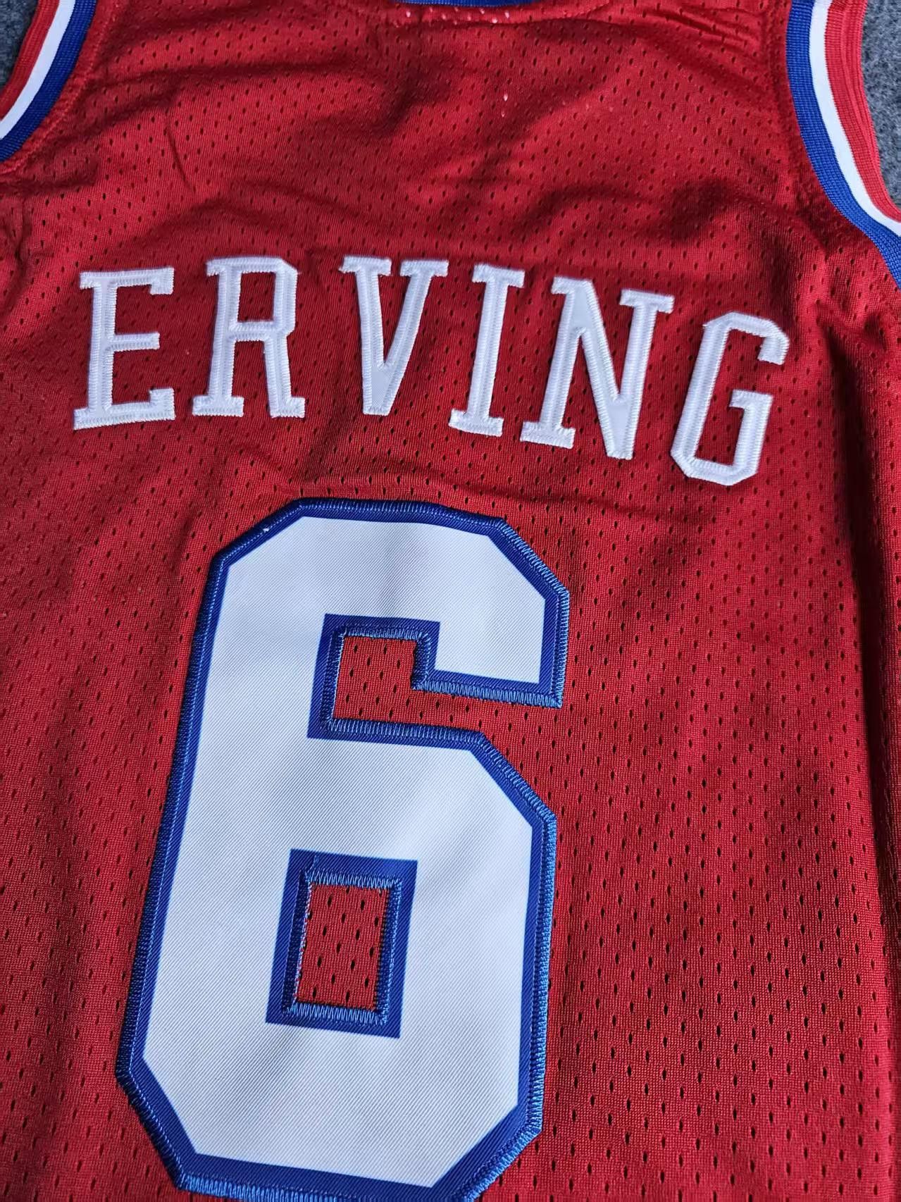 NBA 1982 83 Philadelphia 76ers 6 Julius Erving Jersey Size US M / EU 48-50 / 2 - 3 Thumbnail