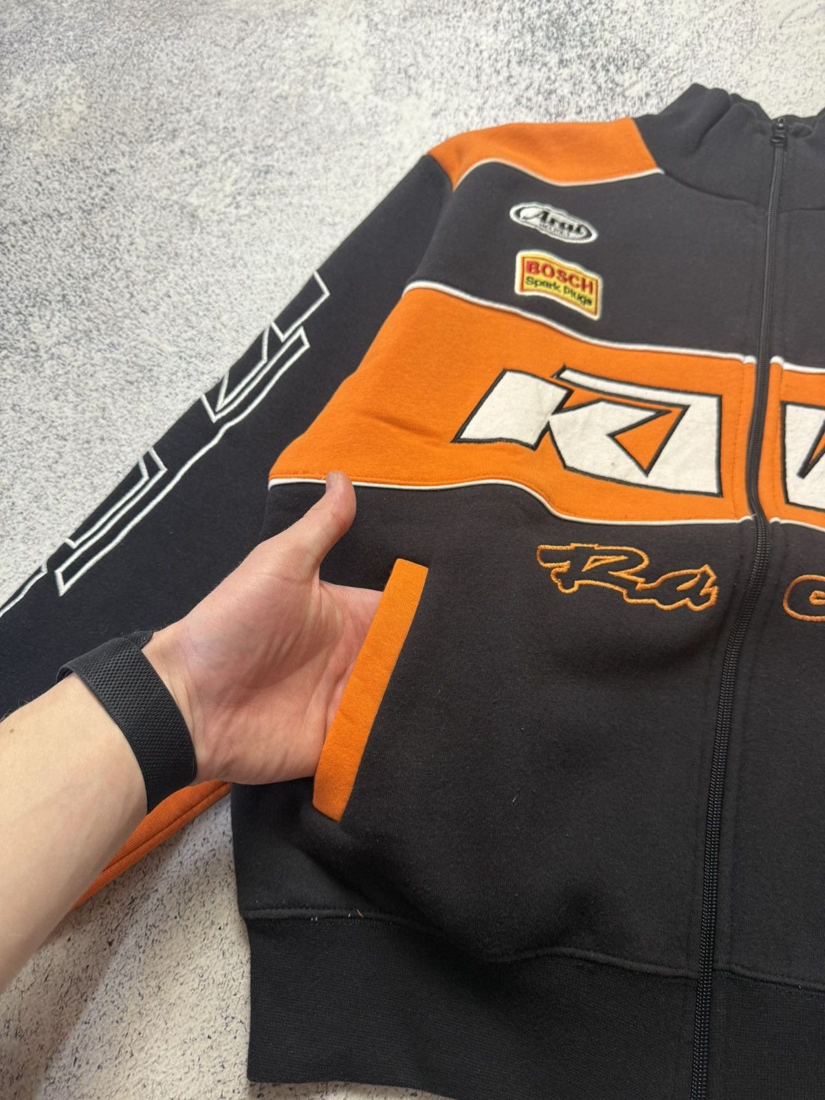 Vintage Vintage KTM Racing Hoodie Jacket Marlboro Size US L / EU 52-54 / 3 - 6 Thumbnail