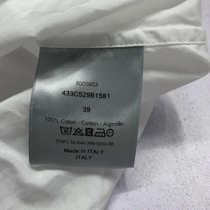 Dior Dior Dior Casual Cotton Long Sleeve Shirt for Men 0079-250 Size US M / EU 48-50 / 2 - 2 Thumbnail