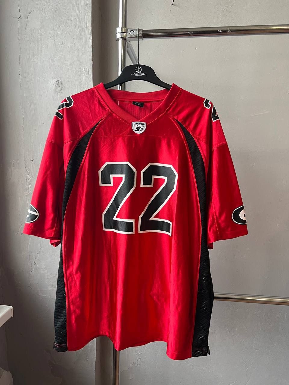 Starter GEORGIA BULLDOGS USA #22 FOOTBALL RED JERSEY SHIRT RARE 2XL Size US XXL / EU 58 / 5 - 2 Thumbnail