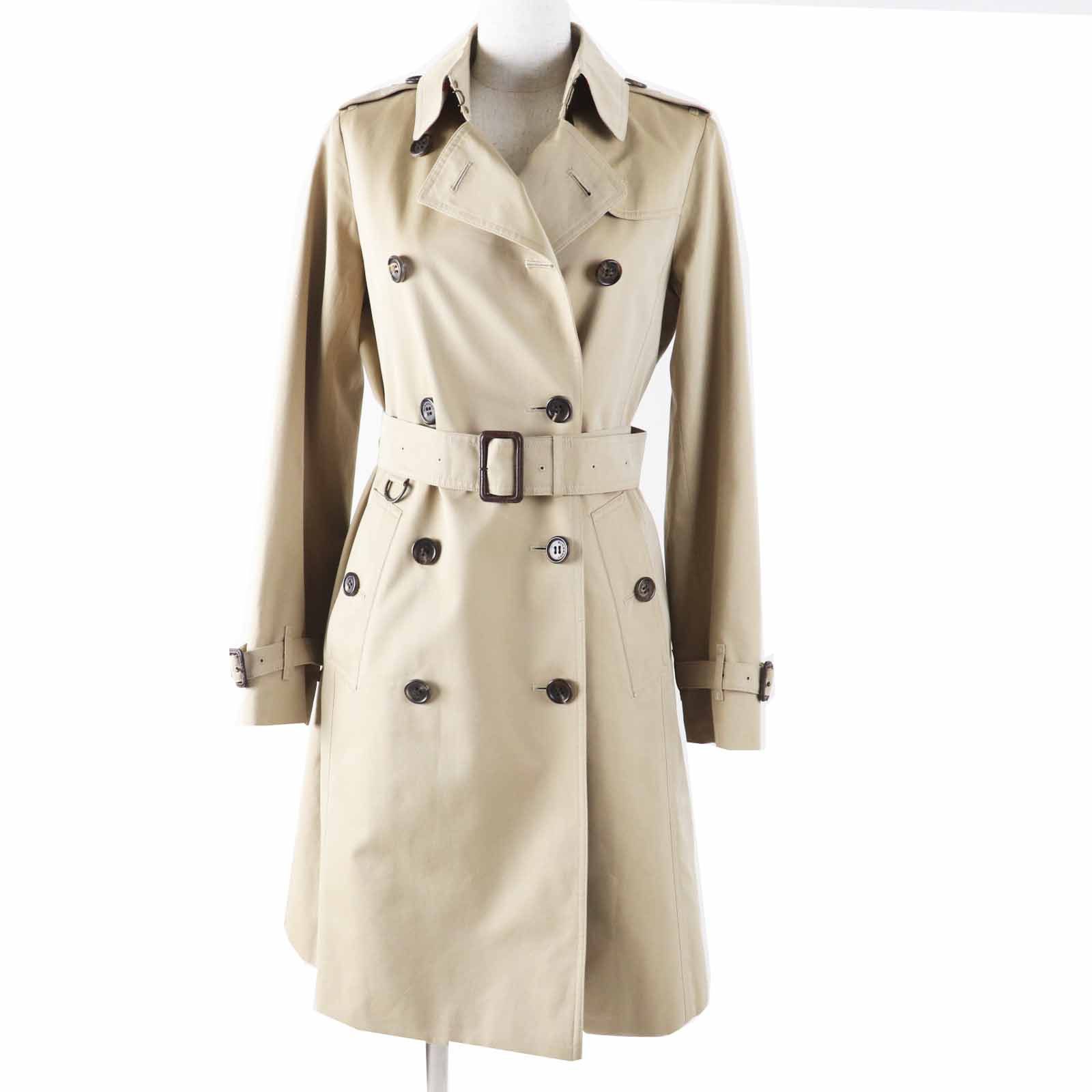 Burberry Burberry Burberry London Trench Coat Cotton Trench Coat Cotton Outerwear B1A89-630-51 DUTY FREE for USA Size ONE SIZE - 1 Thumbnail