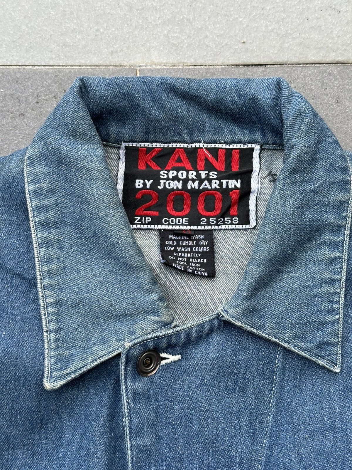 Karl Kani 2000s Kani Sports Auto Club Toys Baggy Denim Coveralls Size US 34 / EU 50 - 17 Thumbnail