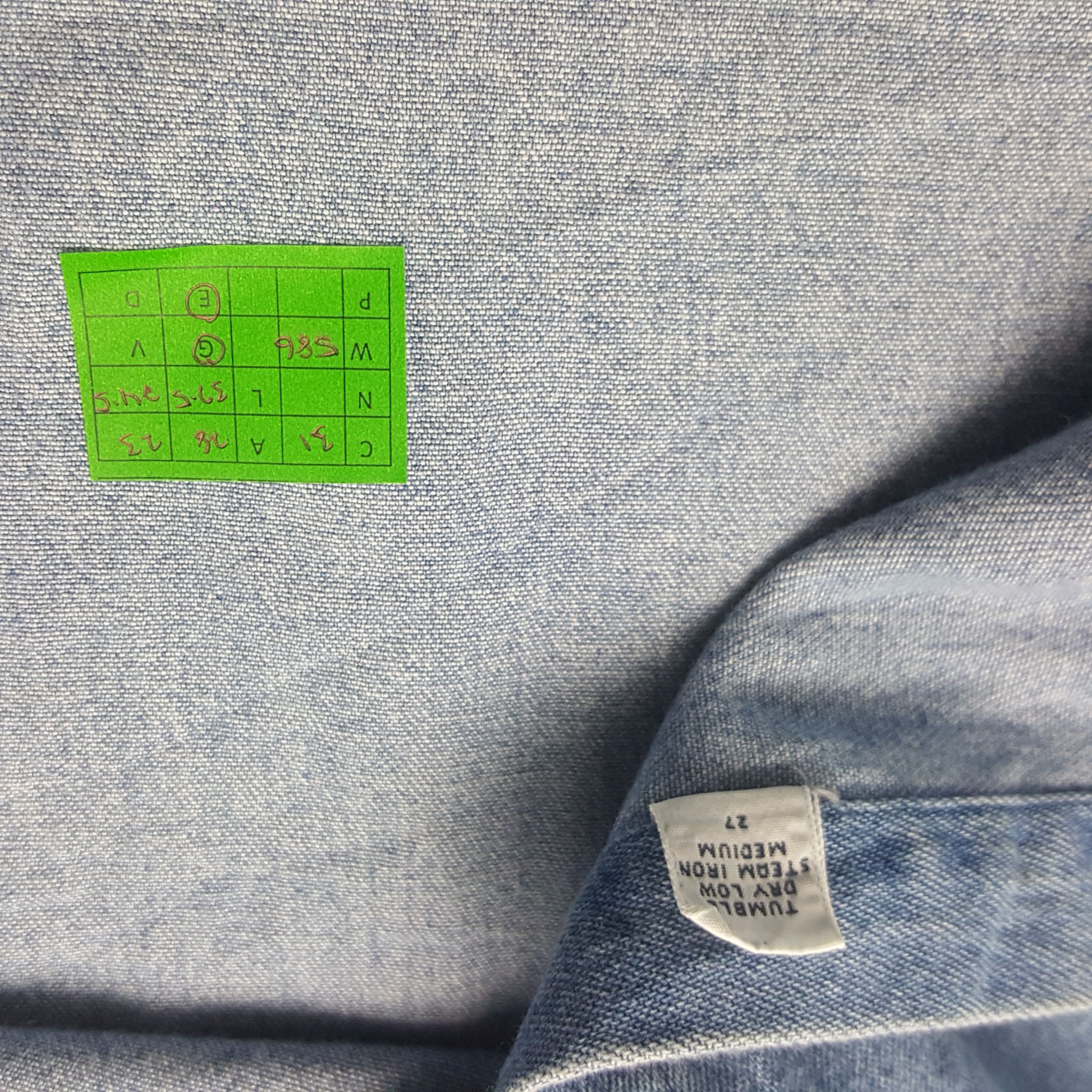 Polo Ralph Lauren Vintage Polo Ralph Lauren Denim Shirt Size US XXL / EU 58 / 5 - 7 Thumbnail