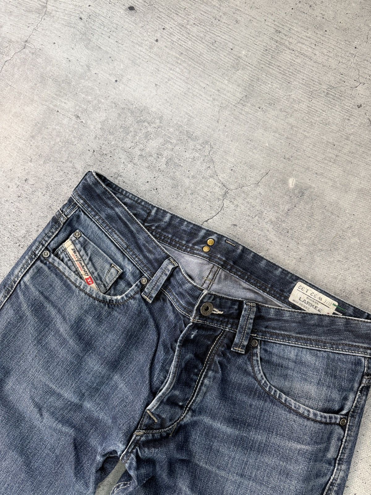 Diesel Vintage Diesel Jeans Distressed Faded Baggy Y2K Size US 32 / EU 48 - 6 Thumbnail