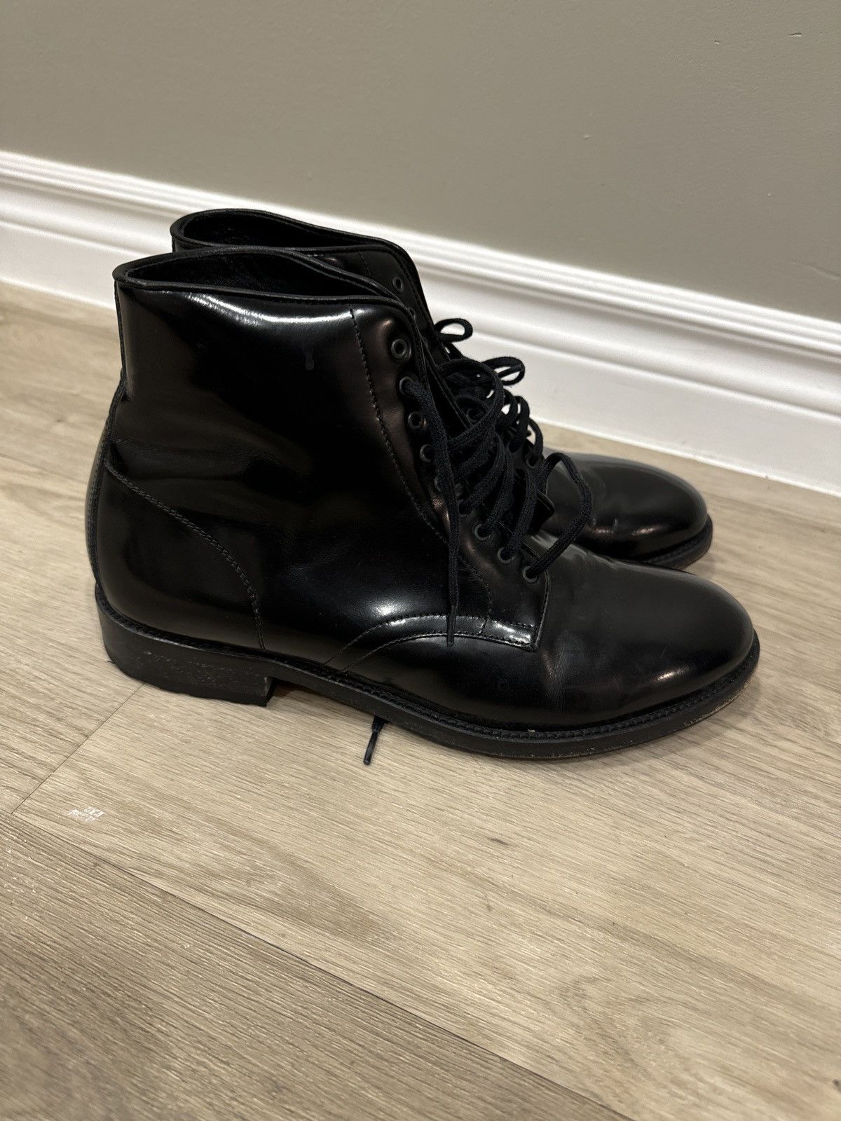 Sandro Sandro Black patent boots Size US 9 / EU 42 - 1 Thumbnail