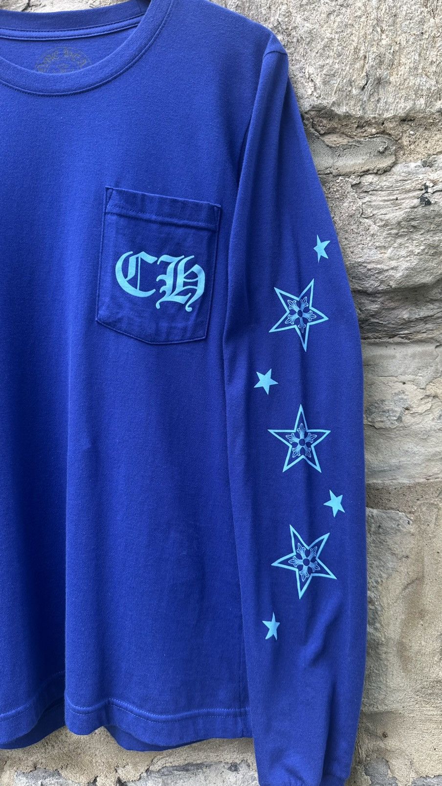 Chrome Hearts Chrome Hearts Blue Lapis Star Longsleeve Size US S / EU 44-46 / 1 - 3 Thumbnail