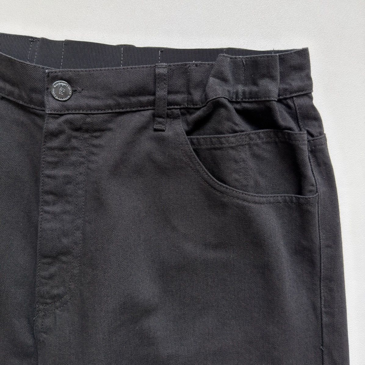 Raf Simons S/S 23 Black Denim ‘Skate Trousers’ Size US 34 / EU 50 - 10 Thumbnail