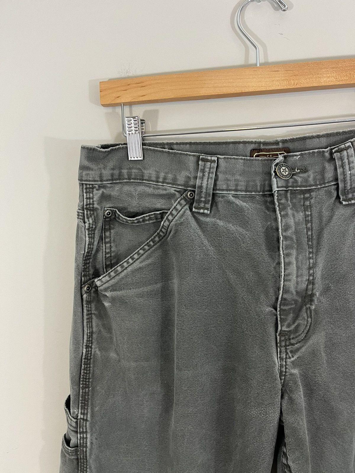 Vintage Thrashed Distressed Carpenter Sun Fade Pants Size US 34 / EU 50 - 4 Thumbnail