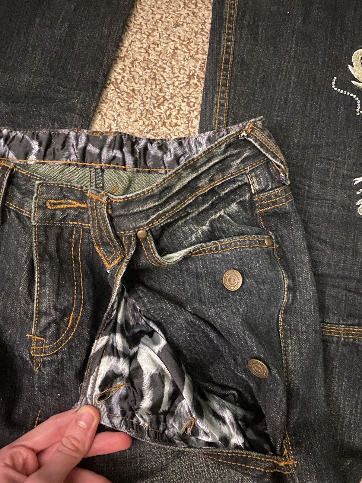 00s black denim お兄系 Fuga tornado mart archive 00s vkei flare tornado mart風