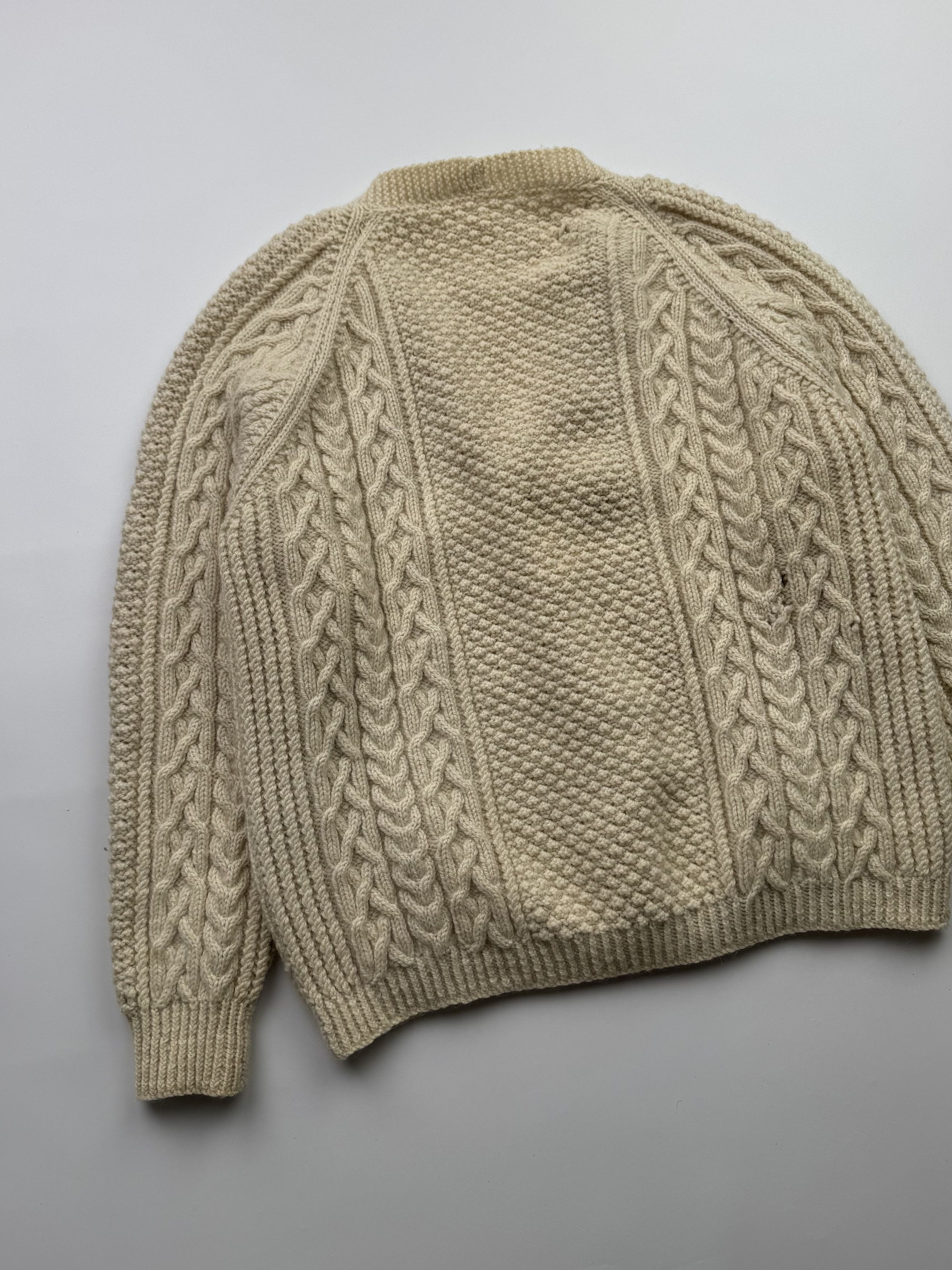 Vintage Vintage 80s Wool Knit Heavy Cardigan B480(V223)E2 Size US M / EU 48-50 / 2 - 7 Thumbnail