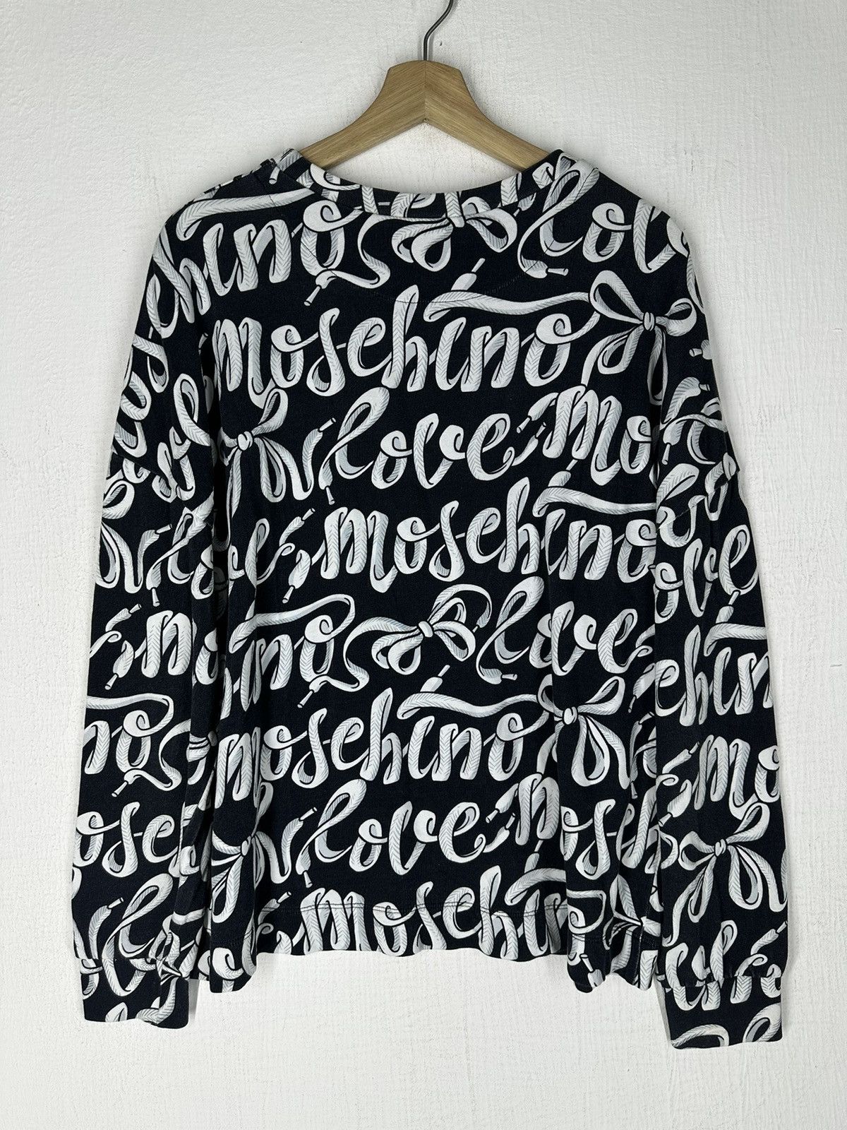 Love Moschino × Moschino Love Moschino All Over Print Sweatshirt UNISEX Size M / US 6-8 / IT 42-44 - 5 Thumbnail