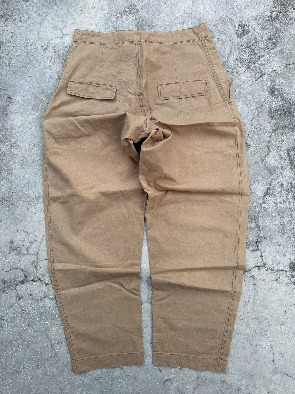Yohji Yamamoto Vintage 80s Y’s Baggy Wide Balloon Trouser Pant Size US 32 / EU 48 - 4 Thumbnail