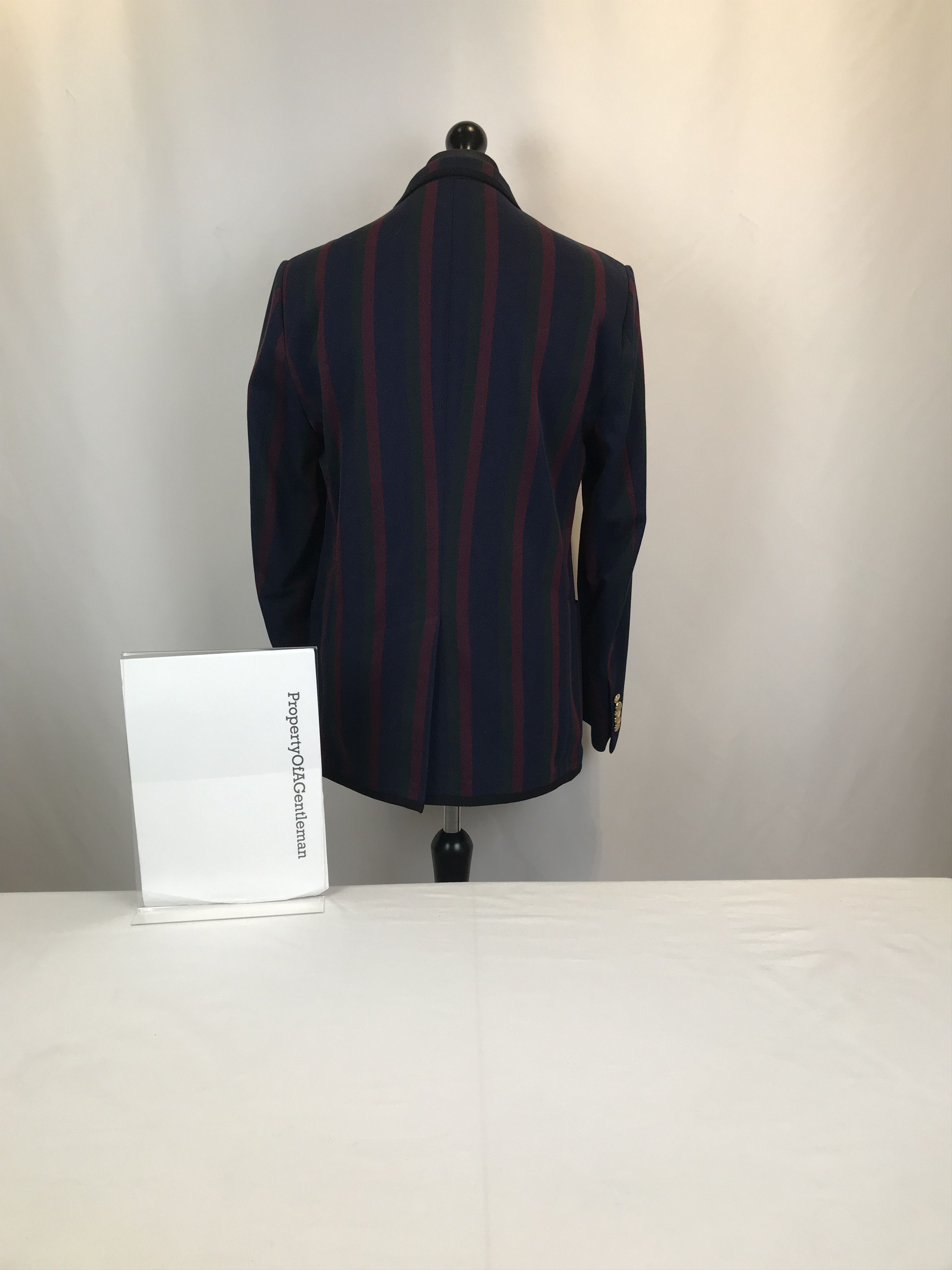 Gucci Gucci Stripped Tiger Embroidered Blazerr Size 50R - 5 Thumbnail