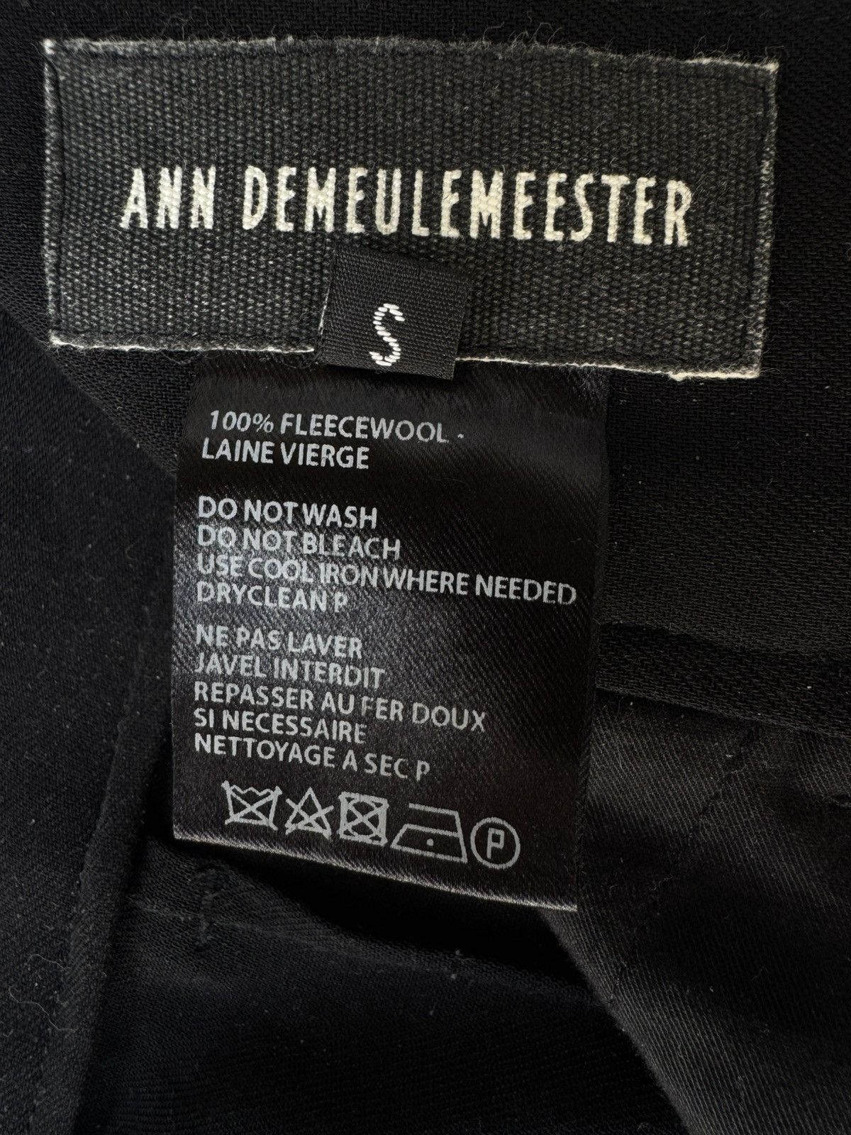 Ann Demeulemeester Ann Demeulemeester SS17 Ankle Straps Tapered Light Pants Size US 31 - 8 Thumbnail