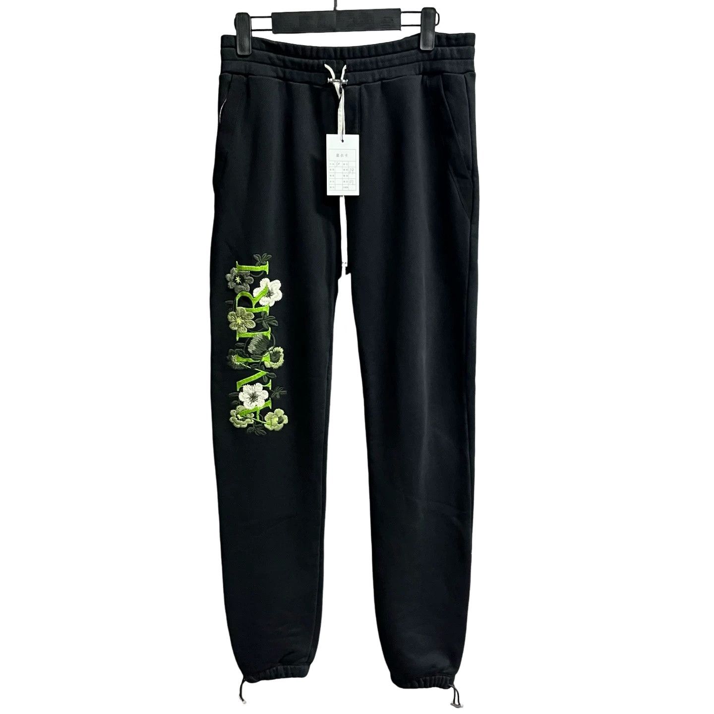 Amiri AMIRI Floral Embroidery Sweatpants 30 Size US 30 / EU 46 - 1 Thumbnail