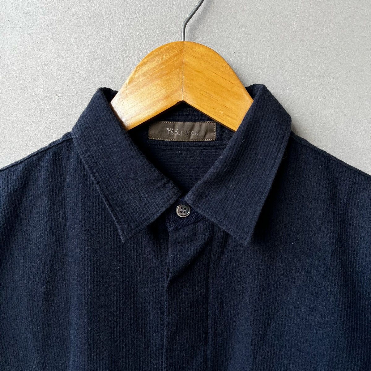 Yohji Yamamoto Yohji Yamamoto Ys For Men Long Shirt Size US XL / EU 56 / 4 - 2 Thumbnail