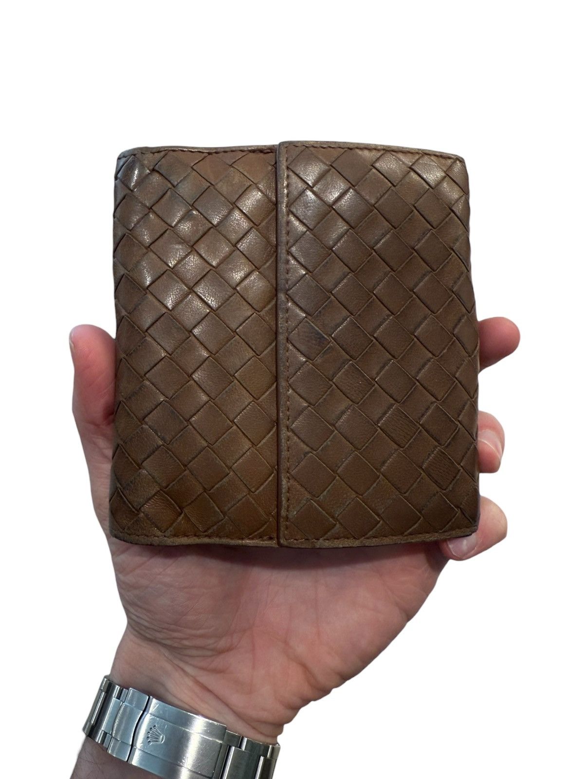 Bottega Veneta Bottega Veneta mens brown bifold wallet Size ONE SIZE - 5 Thumbnail