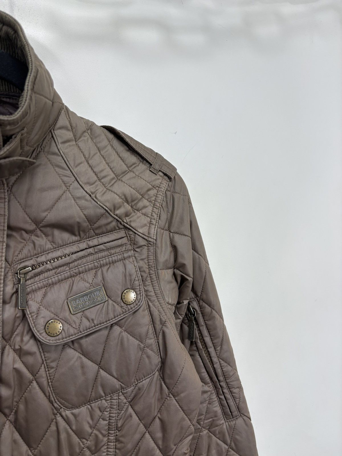 Barbour Barbour International Women’s Whitworth Quilted Jacket Size M / US 6-8 / IT 42-44 - 5 Thumbnail