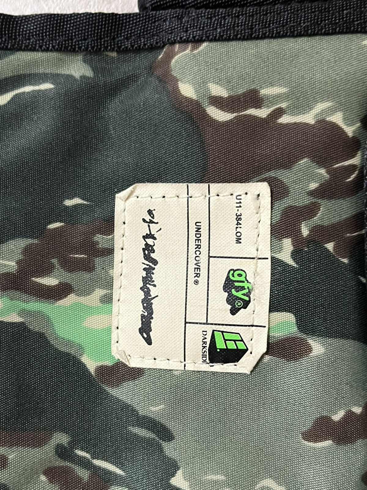 Undercover Undercover 2001ss Tiger Camo ammo Bag Size ONE SIZE - 6 Thumbnail