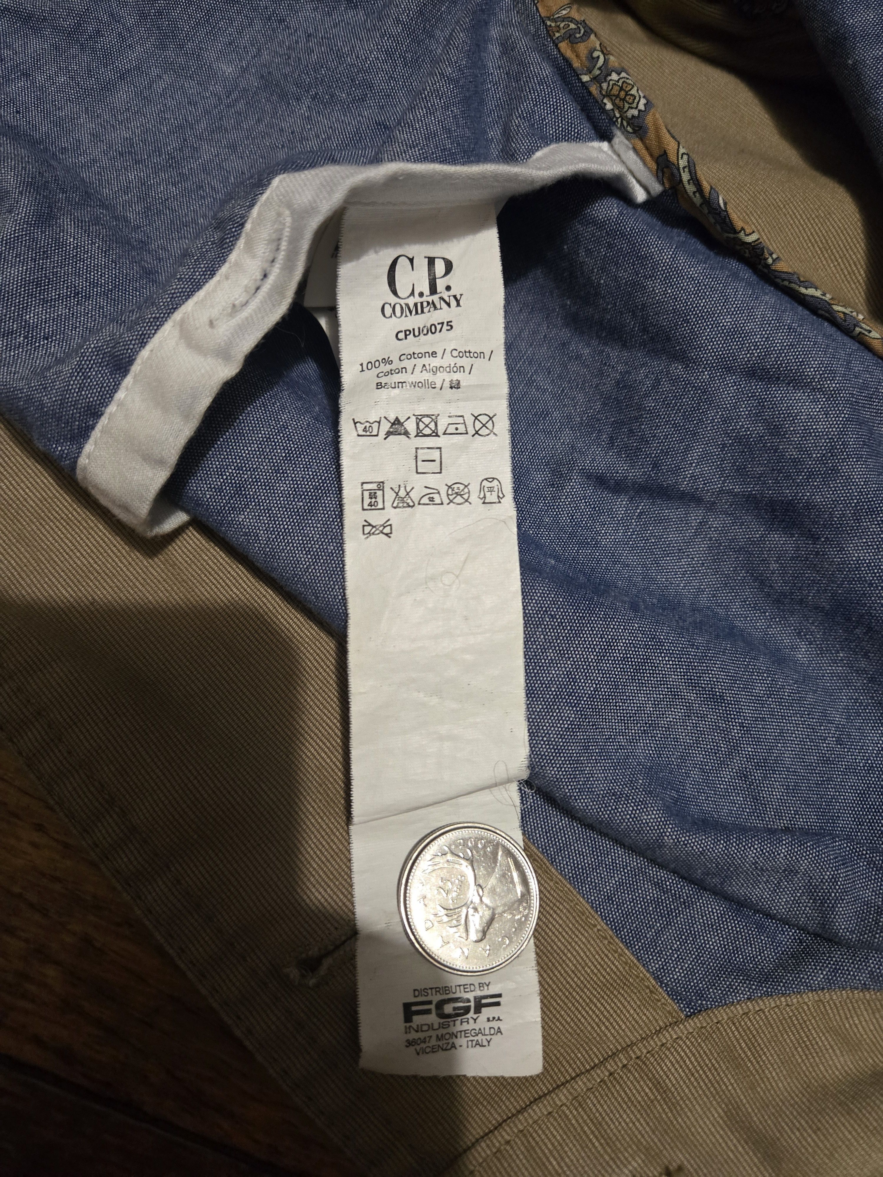 C.P. Company CP Company M 50 2010 Khaki Field Overshirt Size US M / EU 48-50 / 2 - 4 Thumbnail