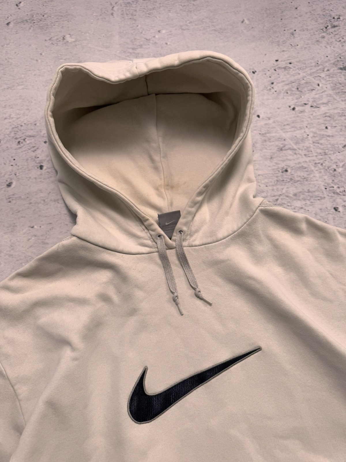 Nike × Vintage NIKE VINTAGE CENTER LOGO OVERSIZE BOXY HOODIE Size US XL / EU 56 / 4 - 4 Thumbnail