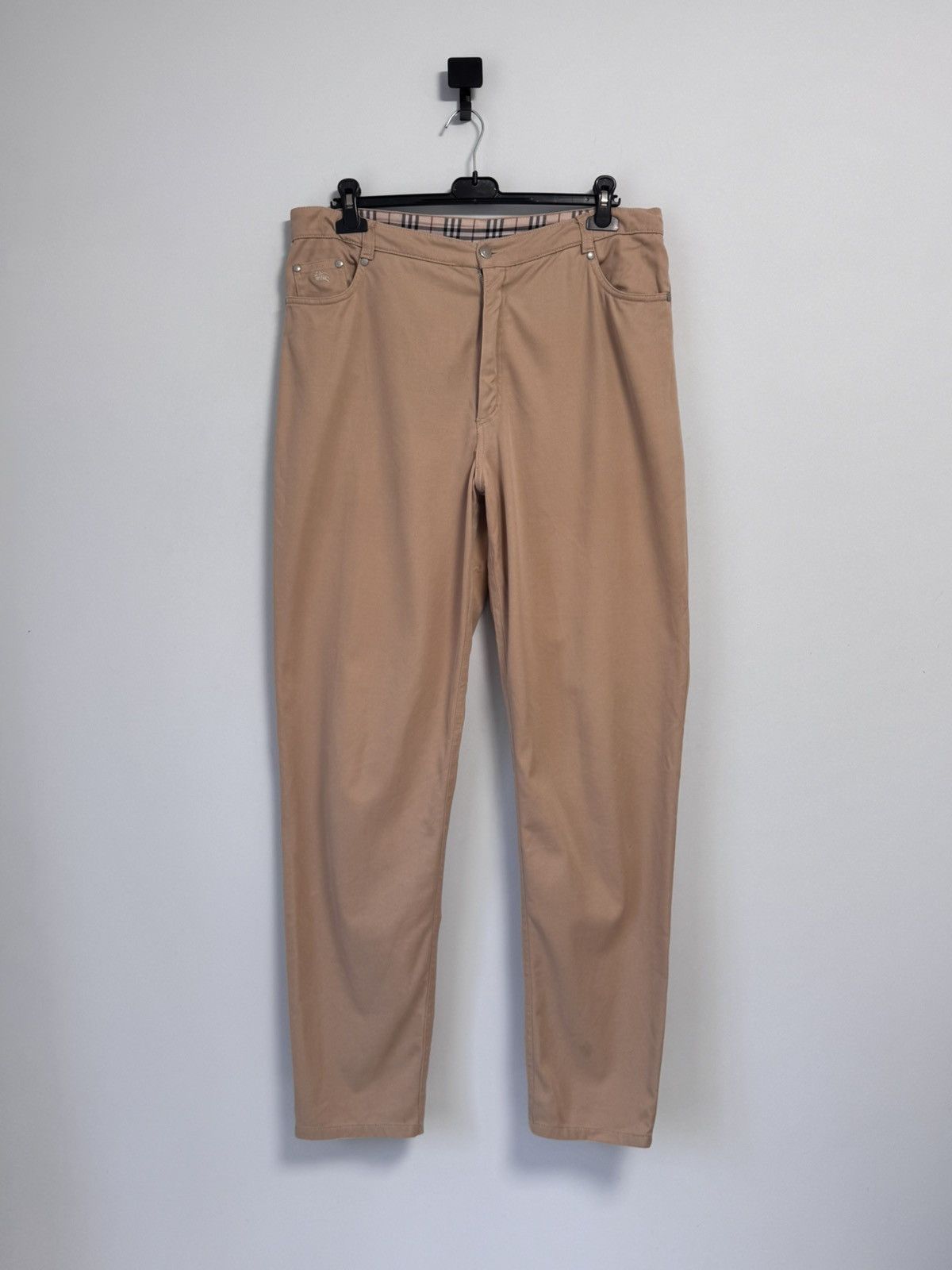 Burberry × Vintage Burberry Vintage Pants Big Logo Style Size 38" / US 16 / IT 52 - 6 Thumbnail