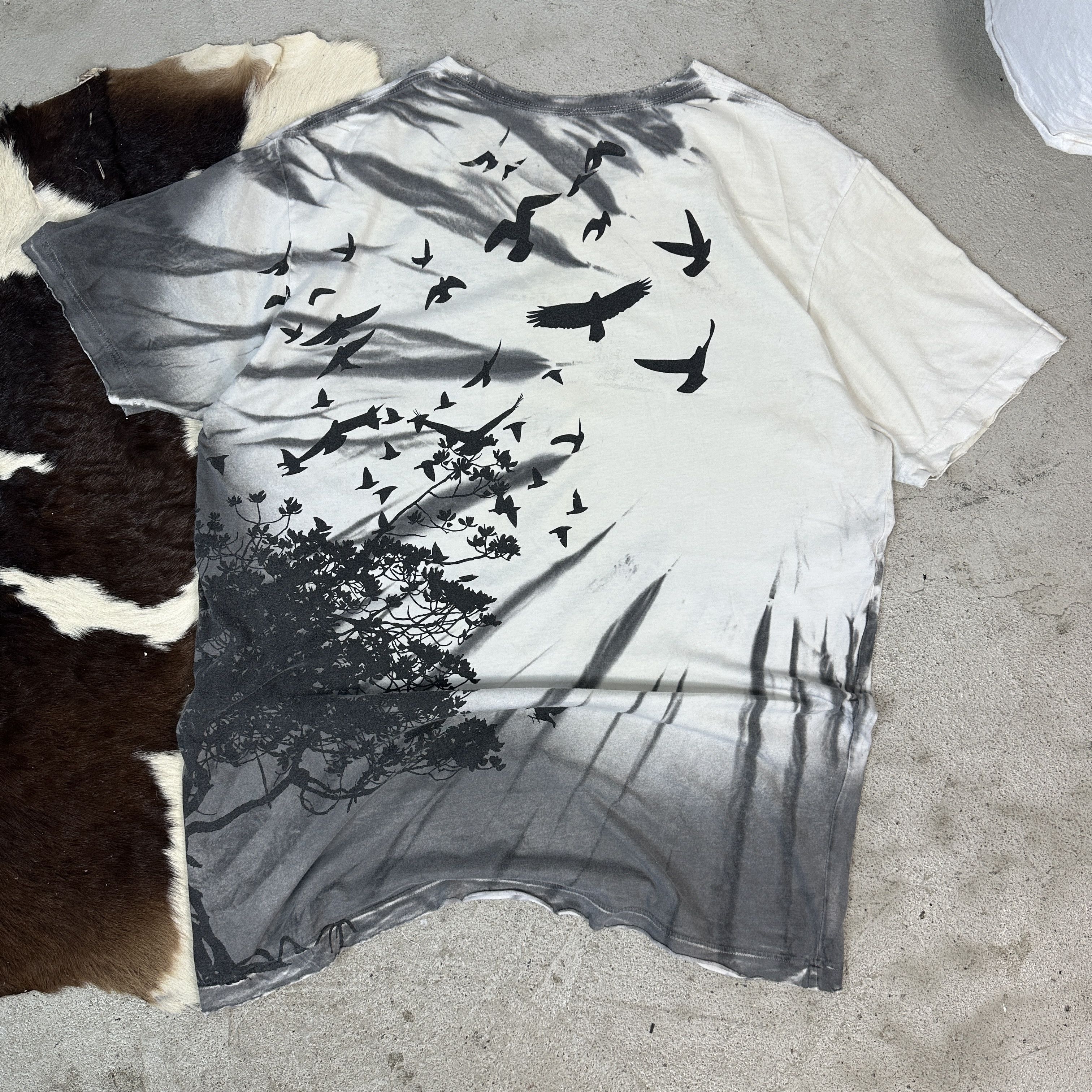 Vintage TLF Raven 00s Vintage T-shirt Size US XXL / EU 58 / 5 - 4 Thumbnail