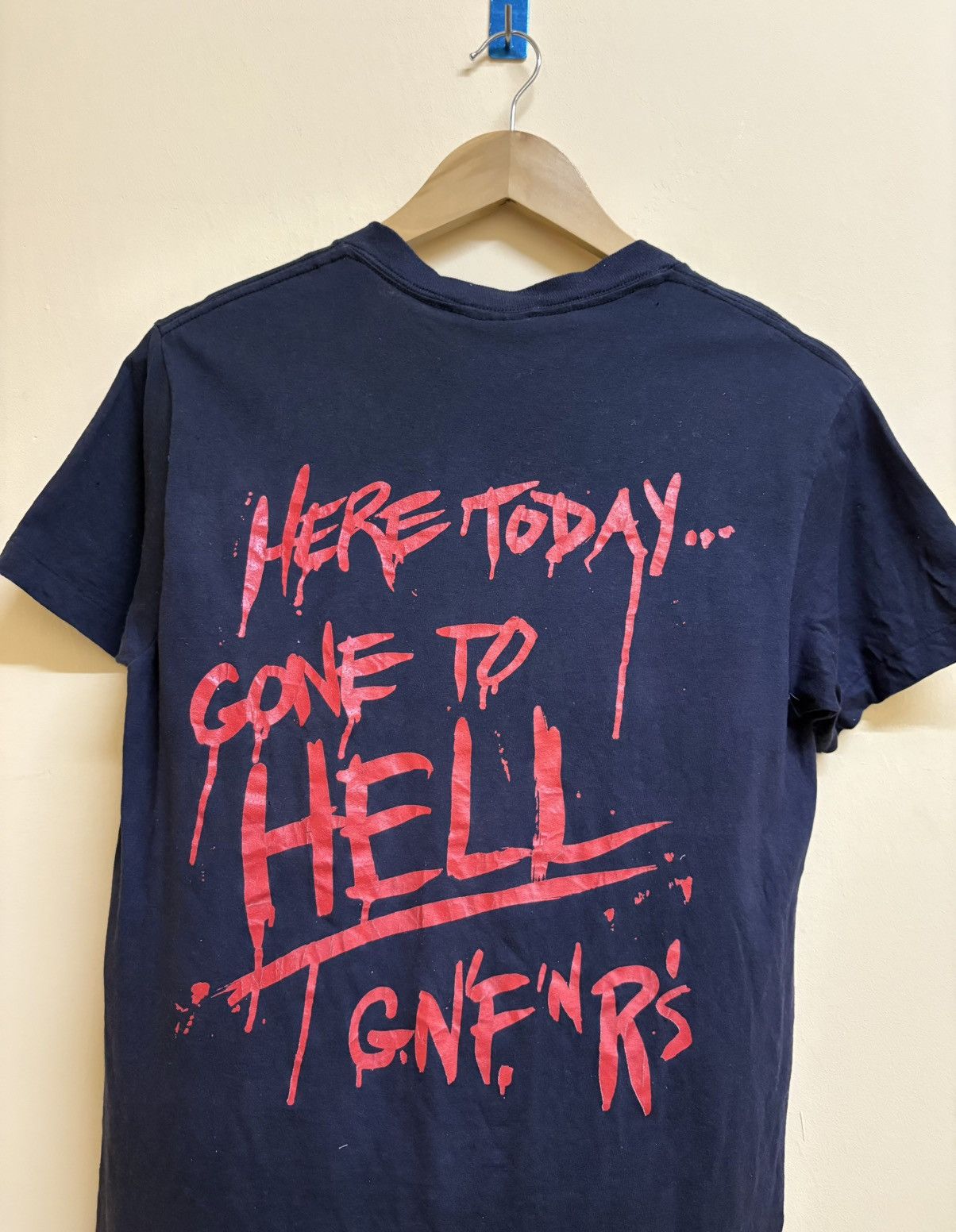 Band Tees Vintage 1991 Guns N Roses Band Here Today Gone To Hell Size US M / EU 48-50 / 2 - 4 Thumbnail