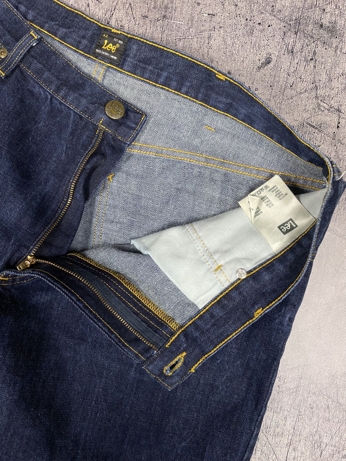 Lee Vintage Lee Brooklyn Comfort Japanese Style Denim Jeans Size US 38 / EU 54 - 10 Thumbnail