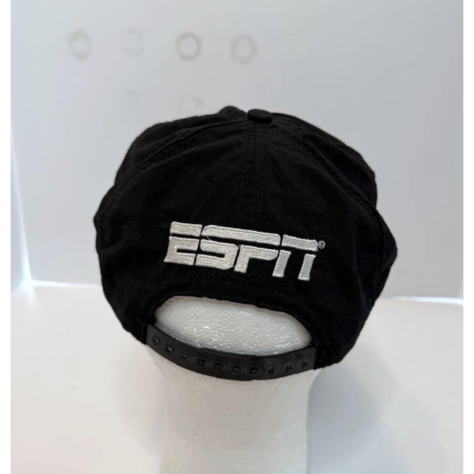 Vintage VINTAGE ESPN Snapback Hat Men S Black 90s ESPN2 Adjustable Promo Advertising Size ONE SIZE - 2 Thumbnail