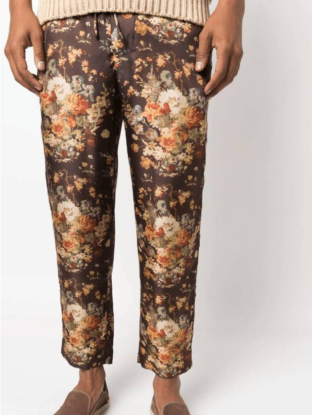 Nanushka BNWT SS23 NANUSHKA FLORAL PRINT SILK PANTS XS Size US 28 / EU 44 - 11 Thumbnail