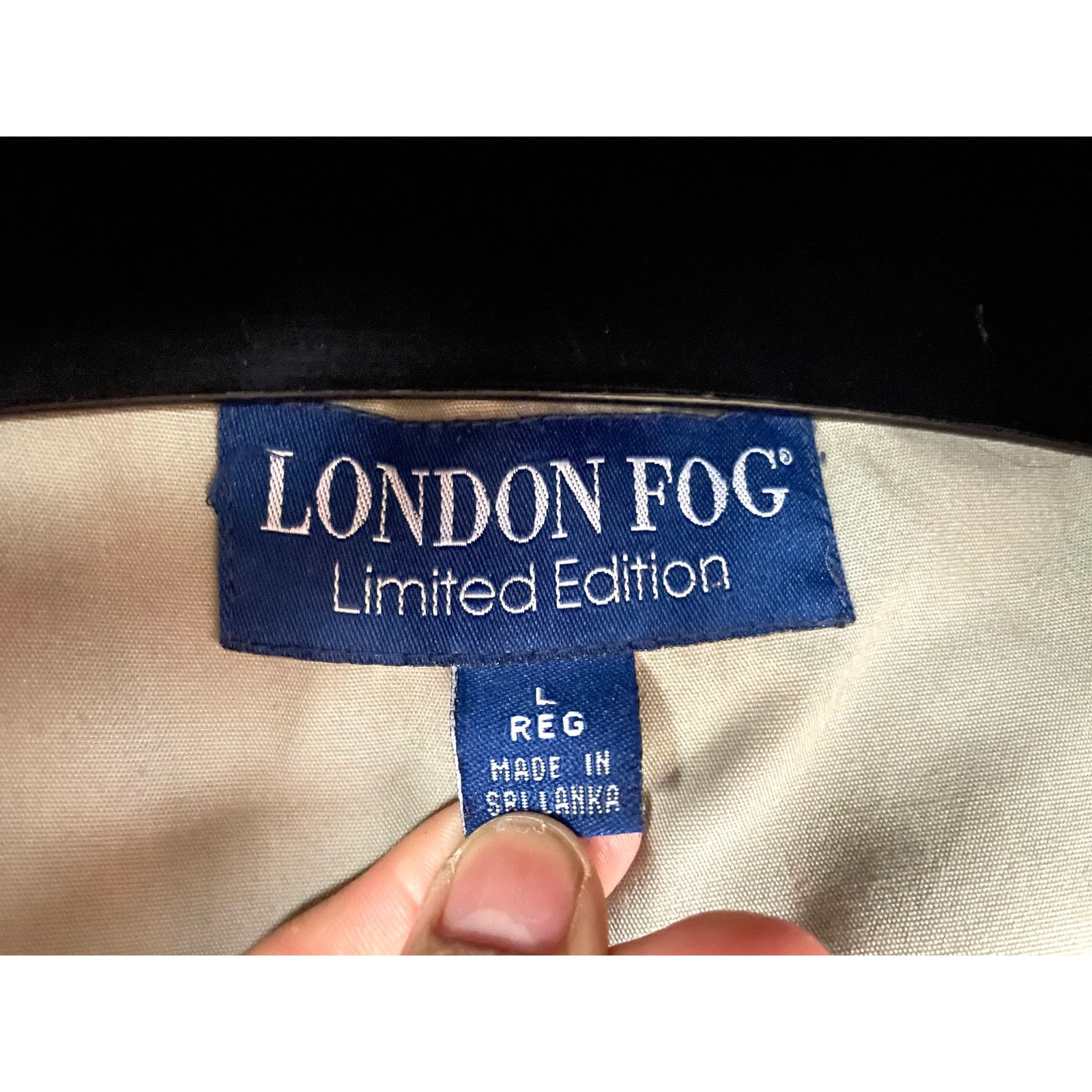 London Fog VTG London Fog Limited Edition Full Zip Jacket Women LARGE Size L / US 10 / IT 46 - 3 Thumbnail